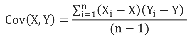 Covariance Formula