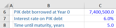 Paid In Kind (PIK) Interest
