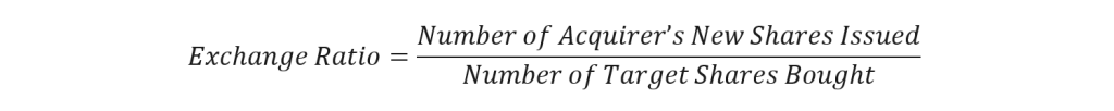 Exchange Ratio Formula