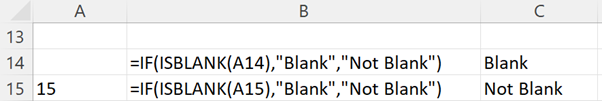 isblank excel screenshot 3