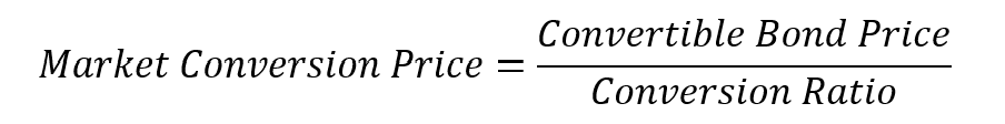 Conversion Price Formula